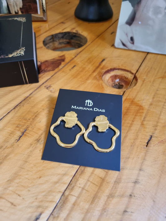 Brinco ALL Dourado - by Mariana Dias