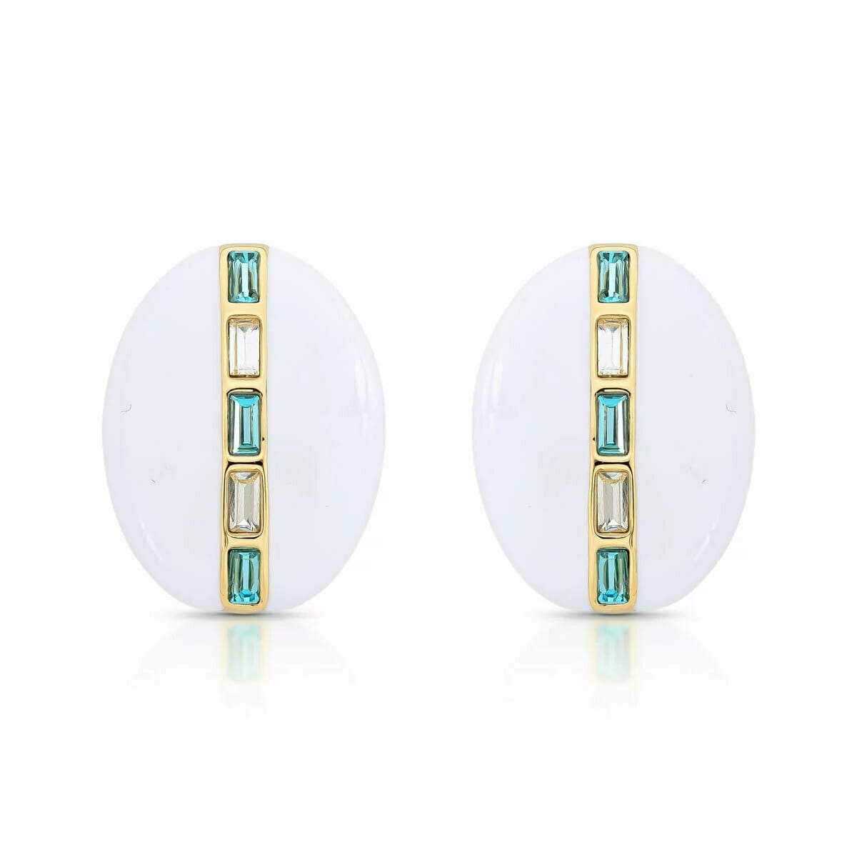 Brinco Esmaltado Branco