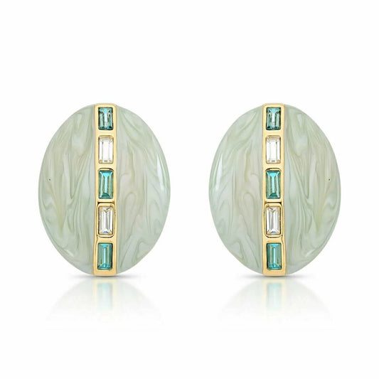 Brinco Esmaltado Verde