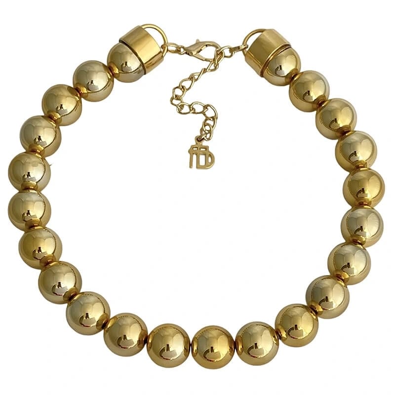 Colar Lassa Gold - By Mariana Dias