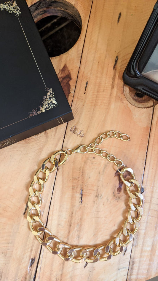 Colar Choker Corrente